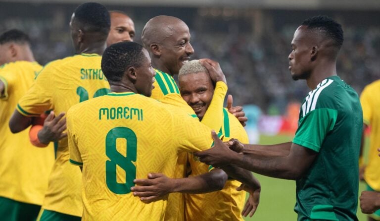 Bafana Bafana at Moses Mabhida Stadium