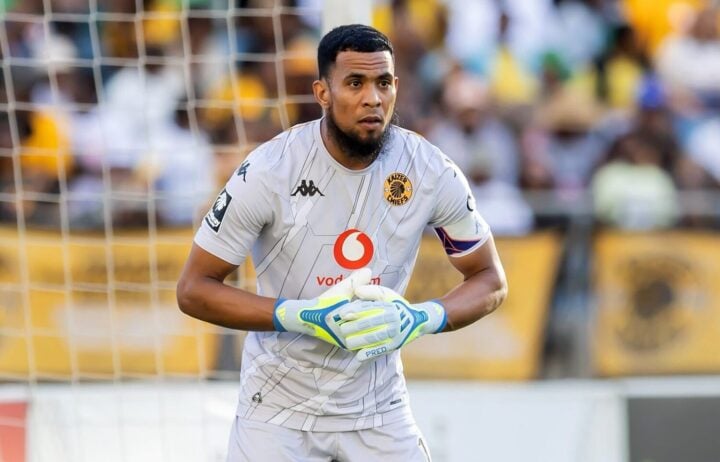 Brandon Petersen in action for Kaizer Chiefs against AmaZulu FC