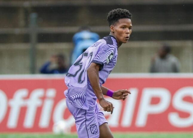 Emile Witbooi plays for Cape Town City FC in the Betway Premiership. Image: Cape Town City