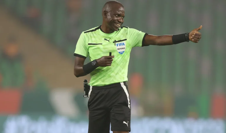 Congolese referee Jean-Jacques Ndala Ngambo