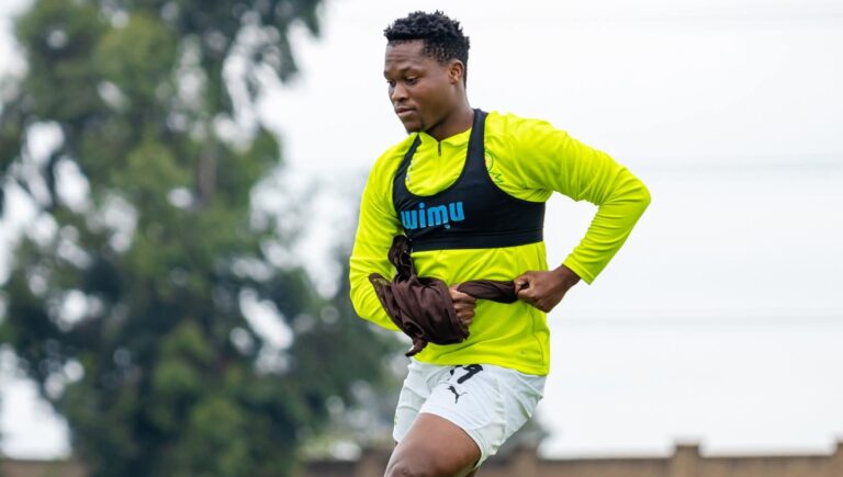 Kobamelo Kodisang at Mamelodi Sundowns