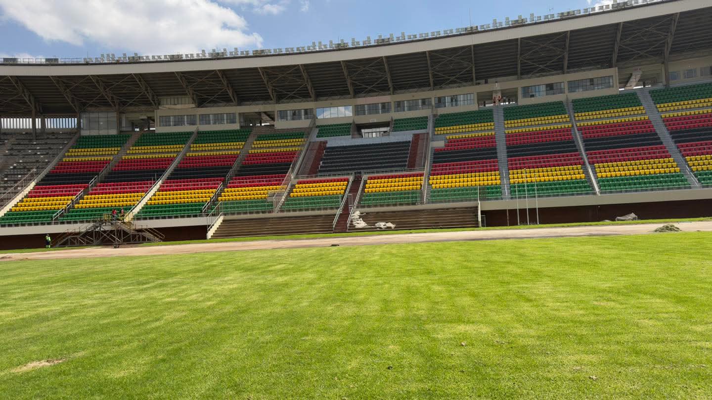 Inside Zimbabwe's National Sports Stadium