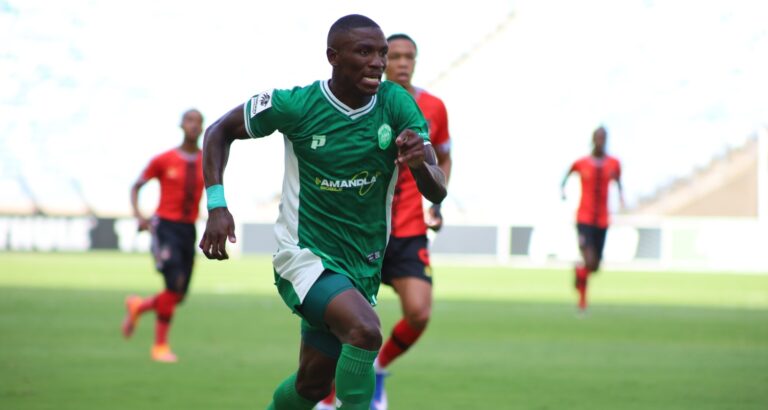 Nkosikhona Radebe in action for AmaZulu FC