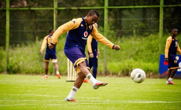 Nkosingiphile Ngcobo at training