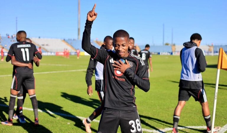 Orlando Pirates DDC players celebrating