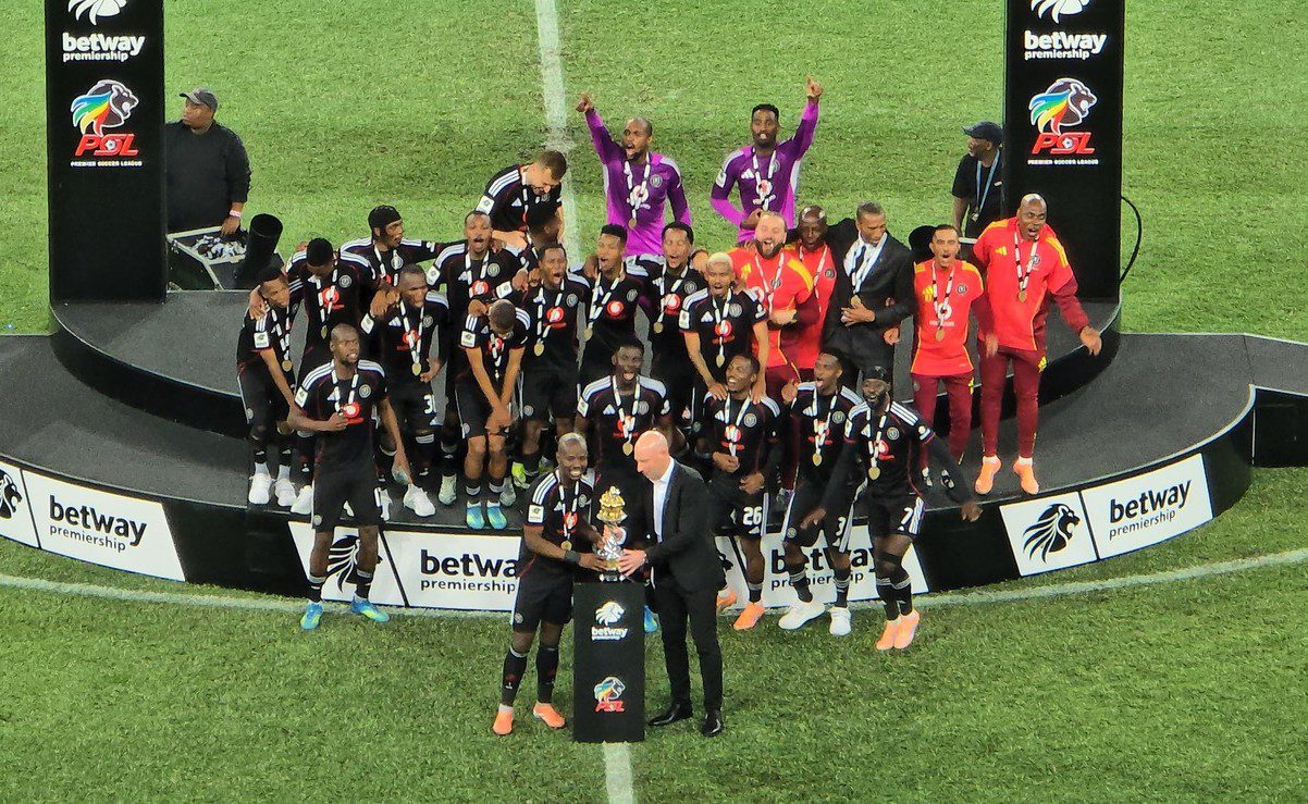 Orlando Pirates crowned the Betway Premiership champions