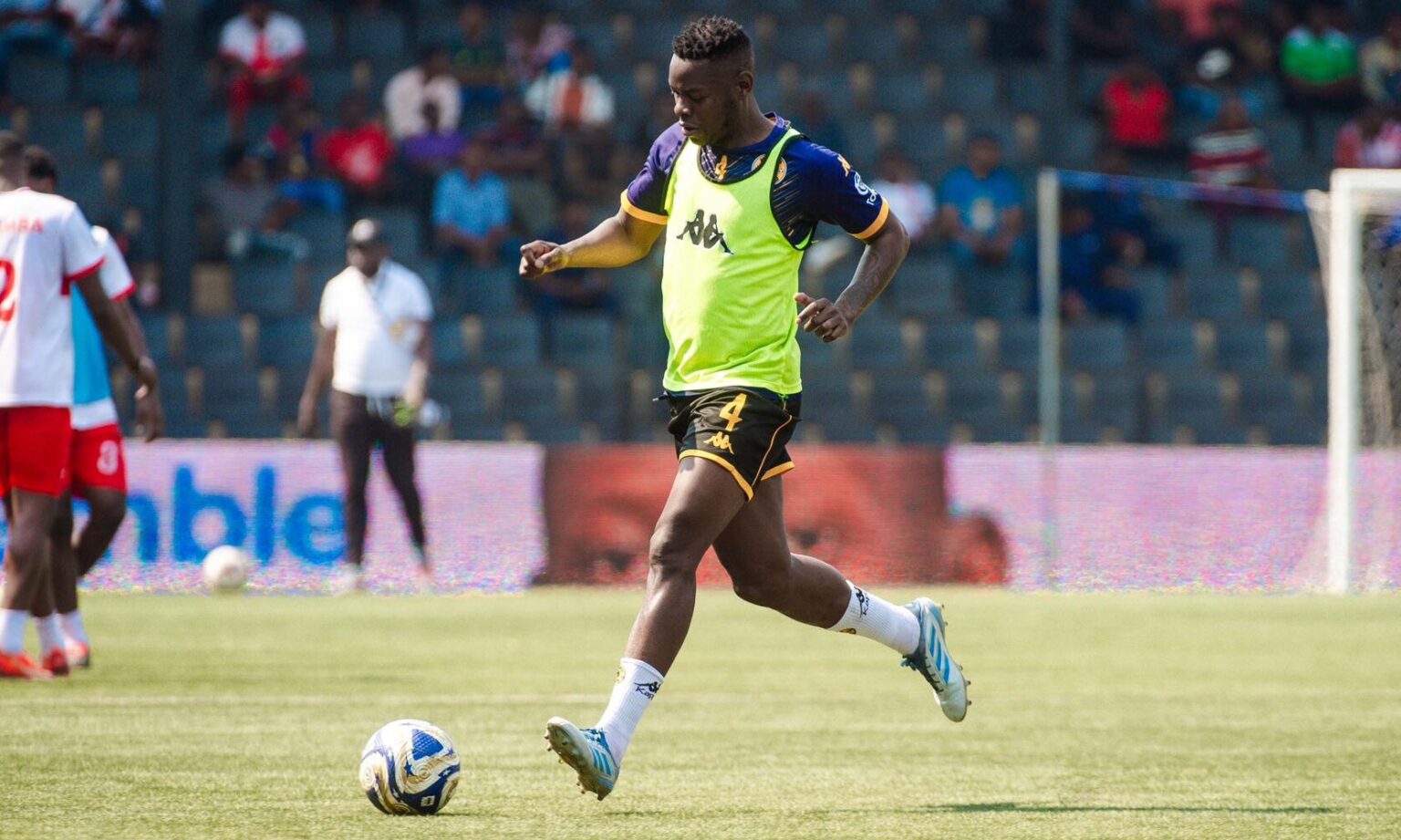 Resurgent Kaizer Chiefs defender Zitha Kwinika before a game