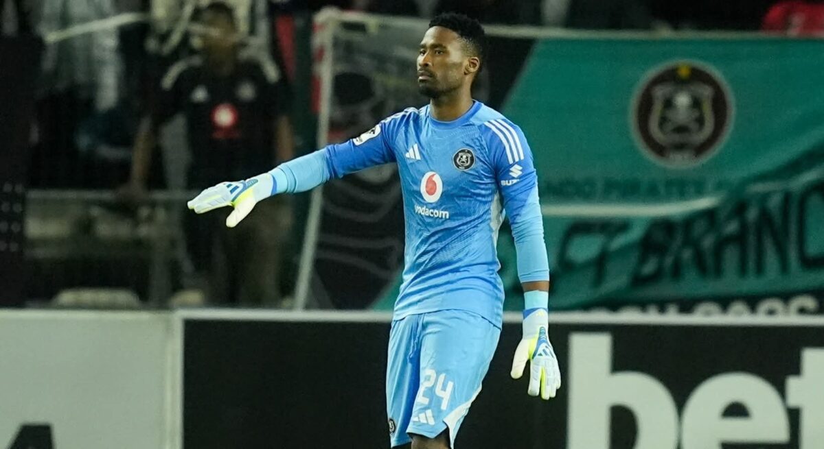 Sipho Chaine with Orlando Pirates
