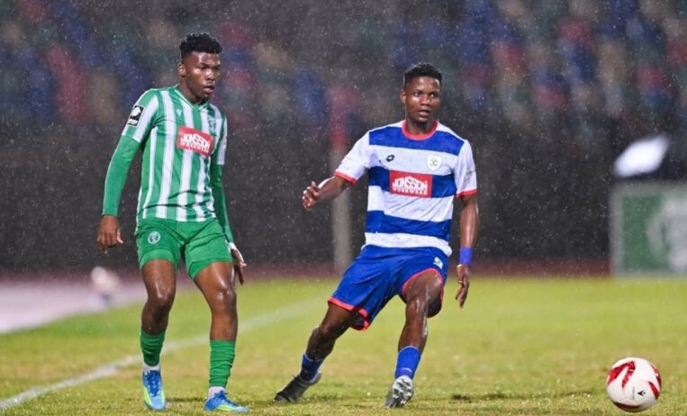 Siwelele FC against Durban City at Dr Molemela Stadium