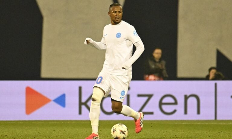 Siyabonga Ngezana in action for FCSB