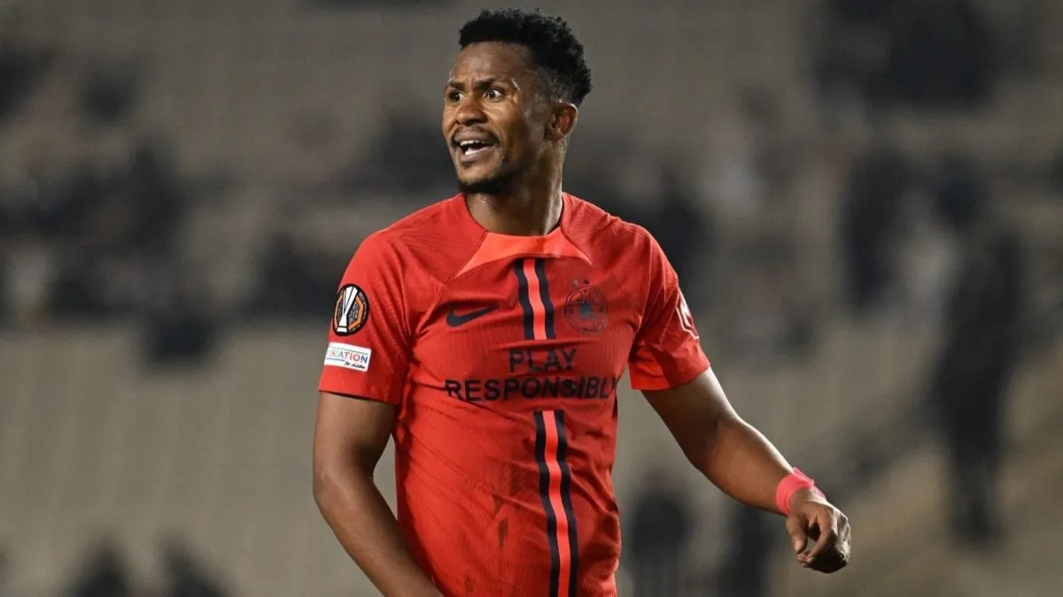 Siyabonga Ngezana in action for FCSB