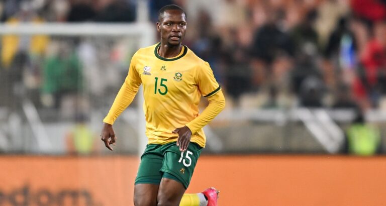 Thabo Moloisane at Bafana Bafana