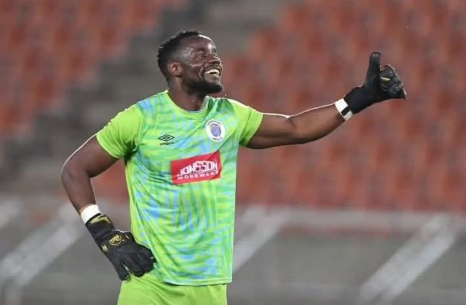 Washington Arubu during his time at SuperSport United
