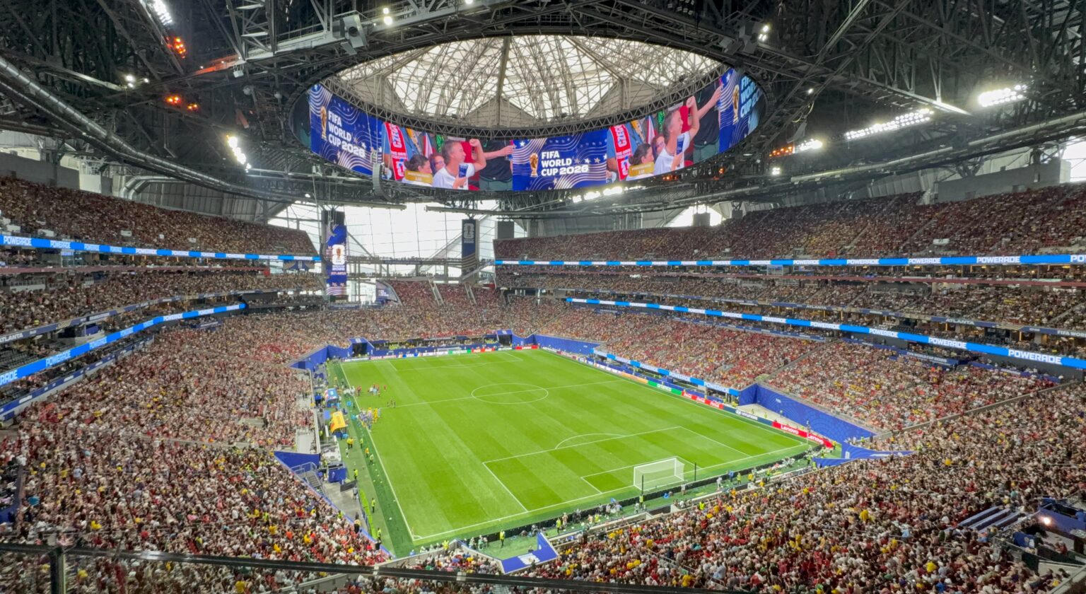 Atlanta Stadium in USA during Bafana Bafana's 2026 FIFA World Cup game