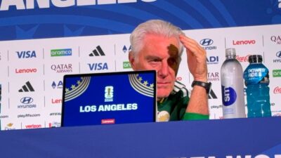 Bafana Bafana head coach Hugo Broos