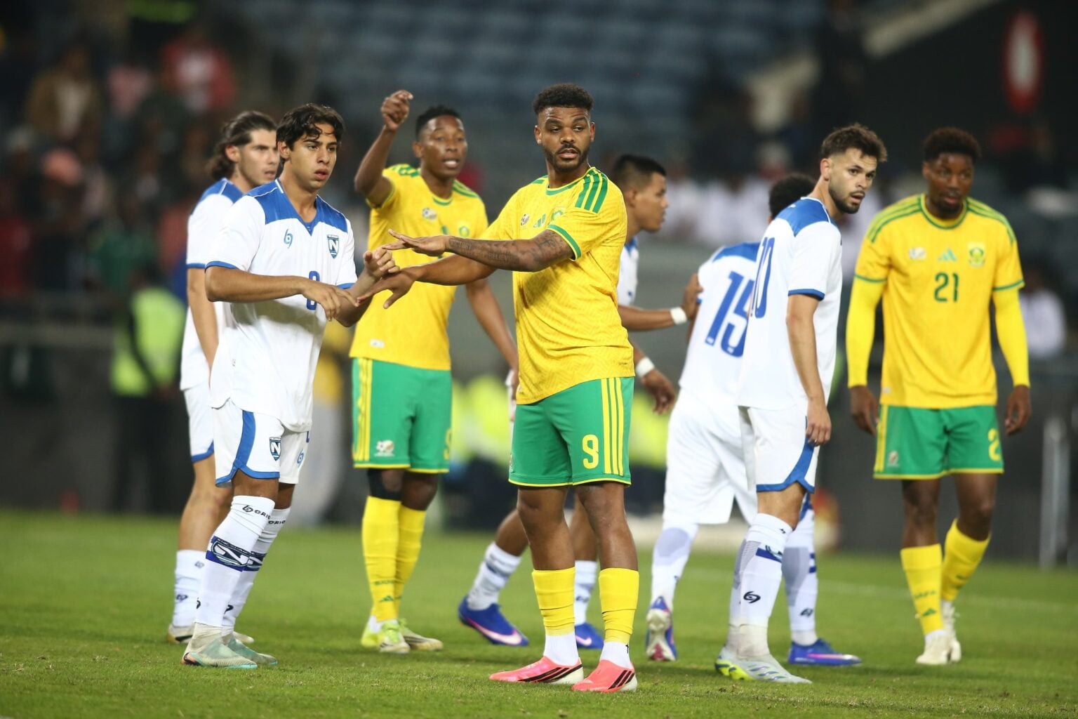 Bafana Bafana vs Nicaragua at Orlando Stadium