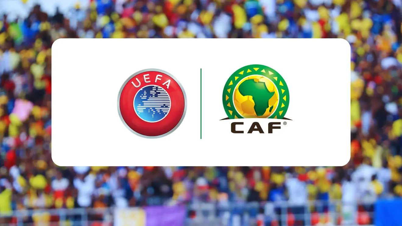 CAF and UEFA logos 