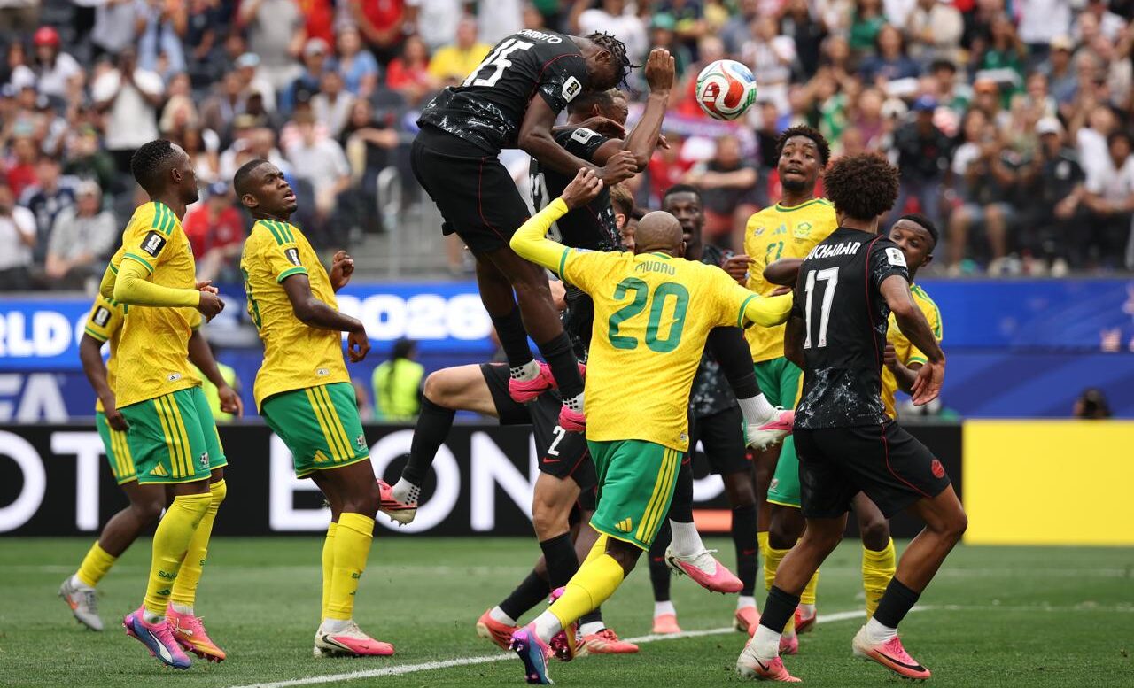Canada versus Bafana Bafana at the 2026 FIFA World Cup