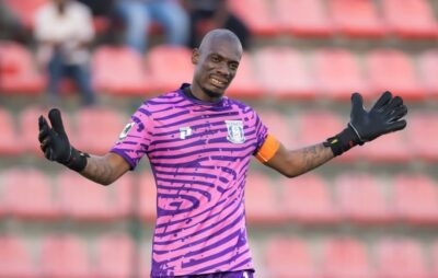 Elvis Chipezeze in Magesi FC colors