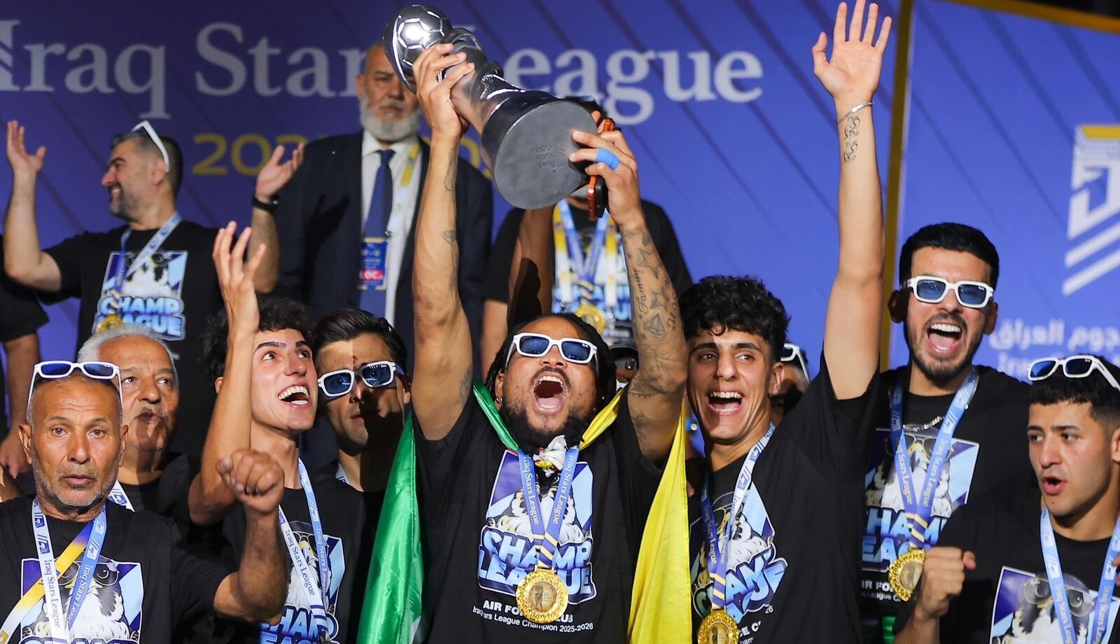 Former Kaizer Chiefs defender Edmilson Dove at Al-Quwa Al-Jawiya