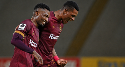 Ibraheem Jabaar and Mthetheleli Mthiyane at Stellenbosch
