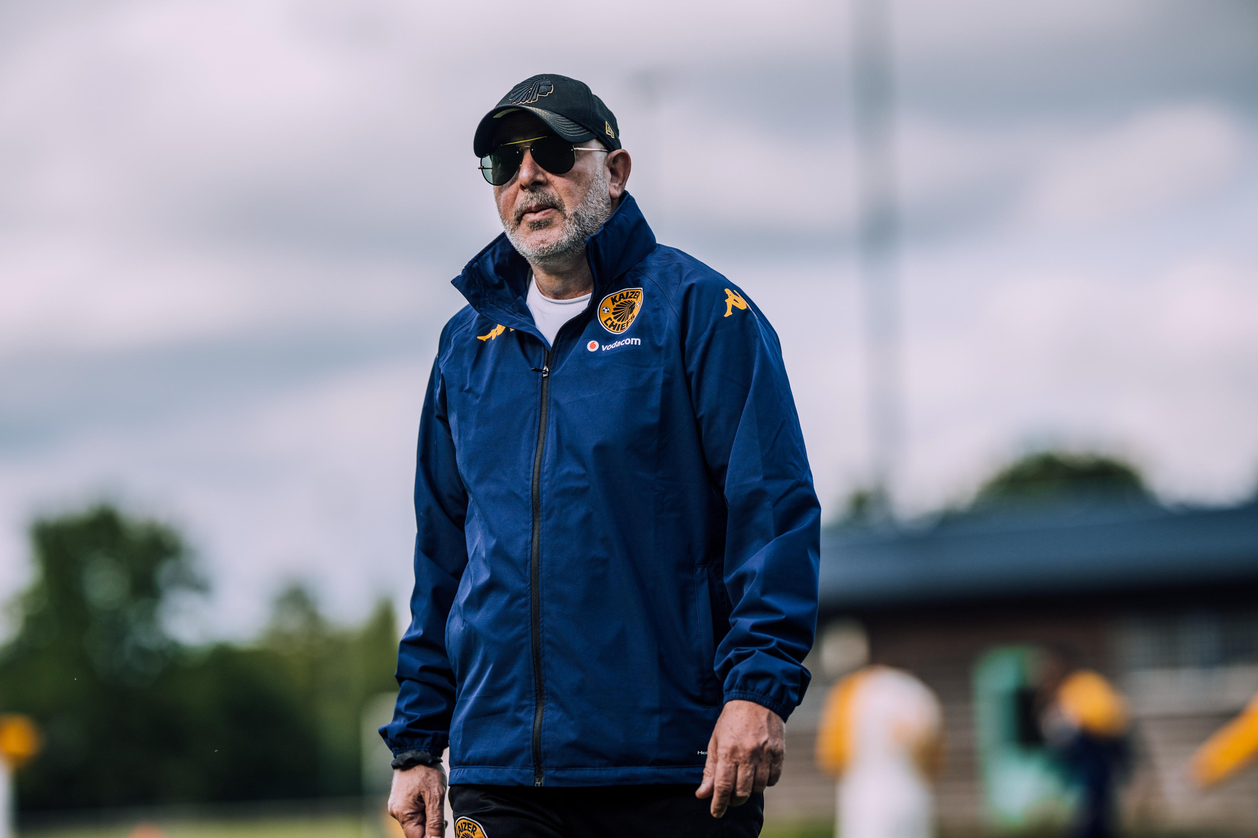 Kaizer Chiefs head coach Nasreddine Nabi at the club