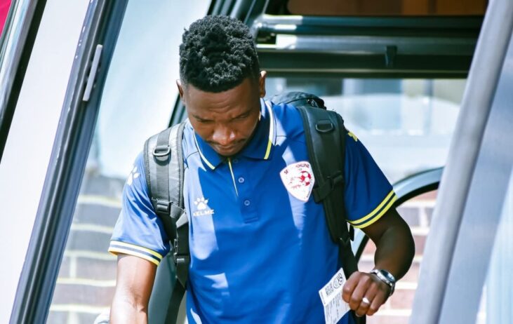 Lesiba Nku during his stint at Sekhukhune United