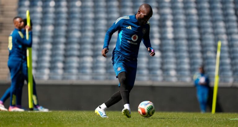 Makhehlene Makhaula with Orlando Pirates