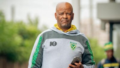Manqoba Mngqithi in his spell at Golden Arrows