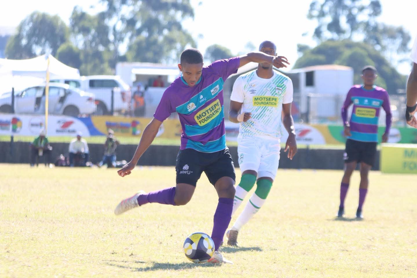 North West University v Mkhambathi FC in the first semi-final of the 2025/26 ABC Motsepe League National Playoffs