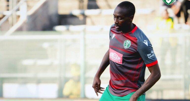 Nyiko Mobbie with Siwelele FC