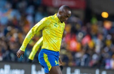 Peter Shalulile ahead of a match.
