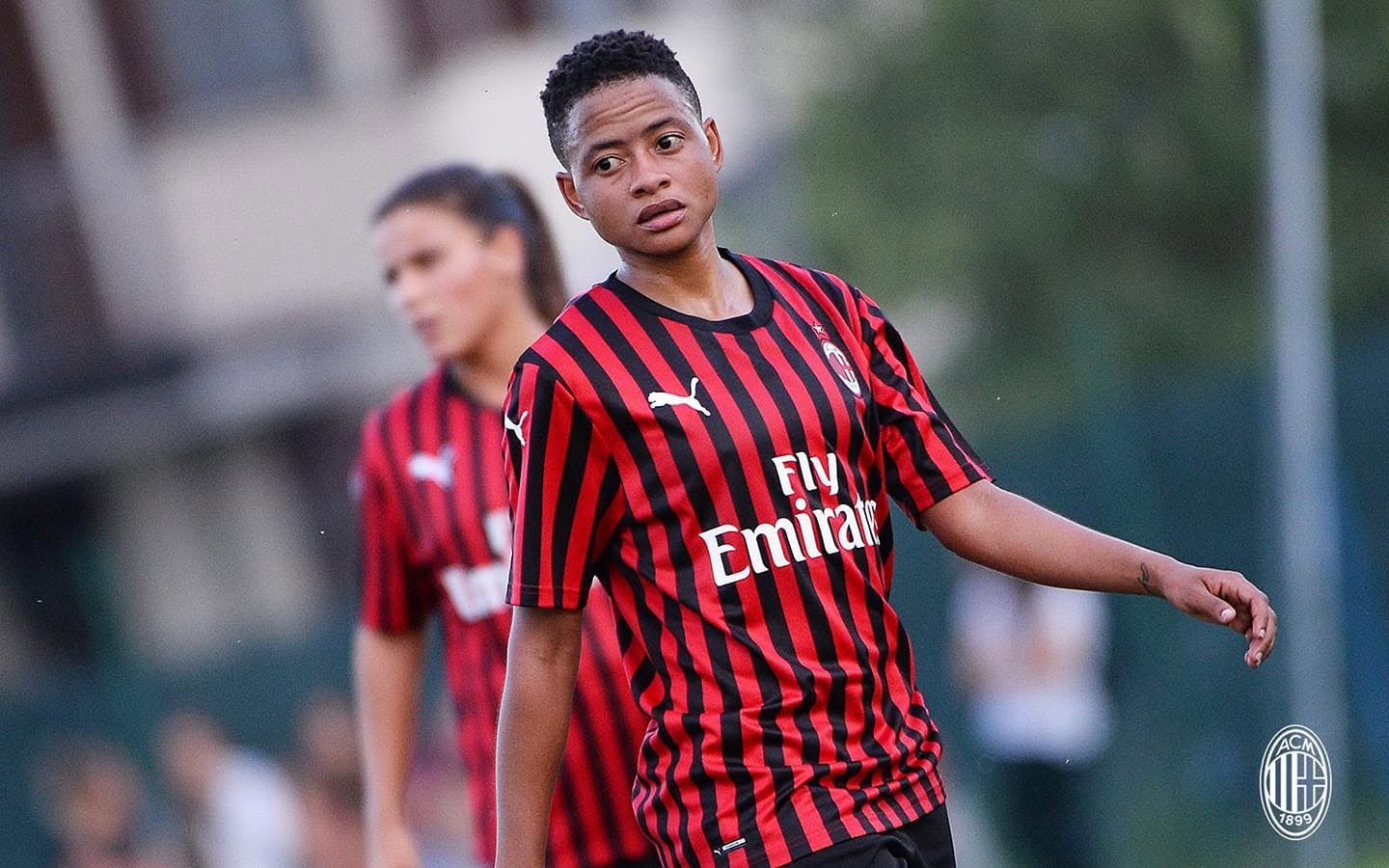 Refiloe Jane during his days at AC Milan