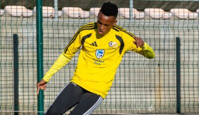 Relebohile Mofokeng at Bafana Bafana