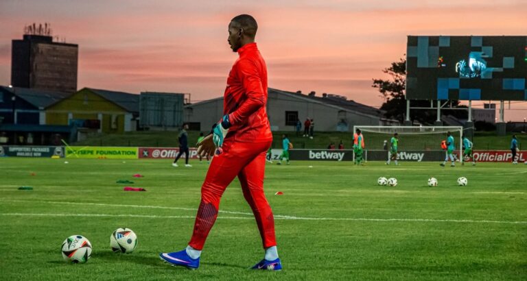 Sean Louw with Chippa United