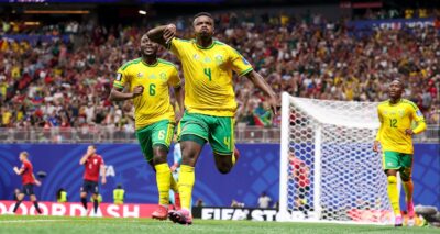 Teboho Mokoena in the FIFA World Cup