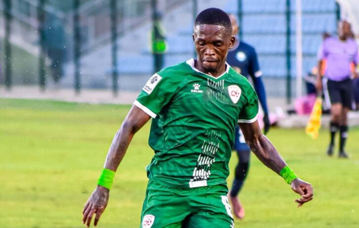 Thabang Monare in action for Sekhukhune United