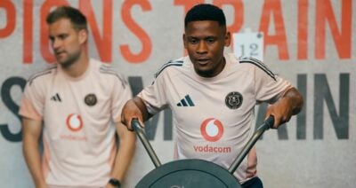 Thabiso Lebitso during his time at Orlando Pirates