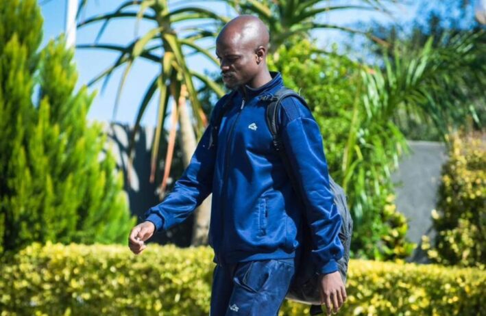 Upington City FC midfielder Givemore Khupe