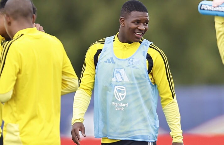 Bafana Bafana defender Mbekezeli Mbokazi
