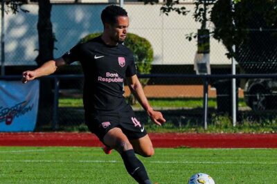Former Kazer Chiefs defender Aden McCarthy in action for Sabah FC