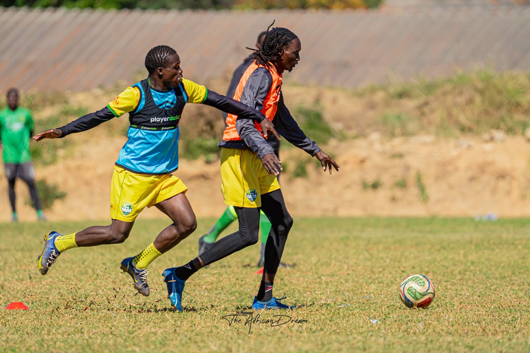 Baraka Majogoro in training at FC Platinum