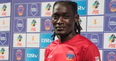 Baraka Majogoro during his time at Chippa United