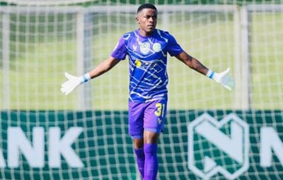 Casric Stars goalkeeper Wandile Mthombeni
