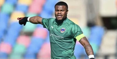Chippa United goalkeeper Stanley Nwabali