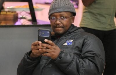 Dr Xanti Pupuma looking at the camera during a pre-season camp in Polokwane