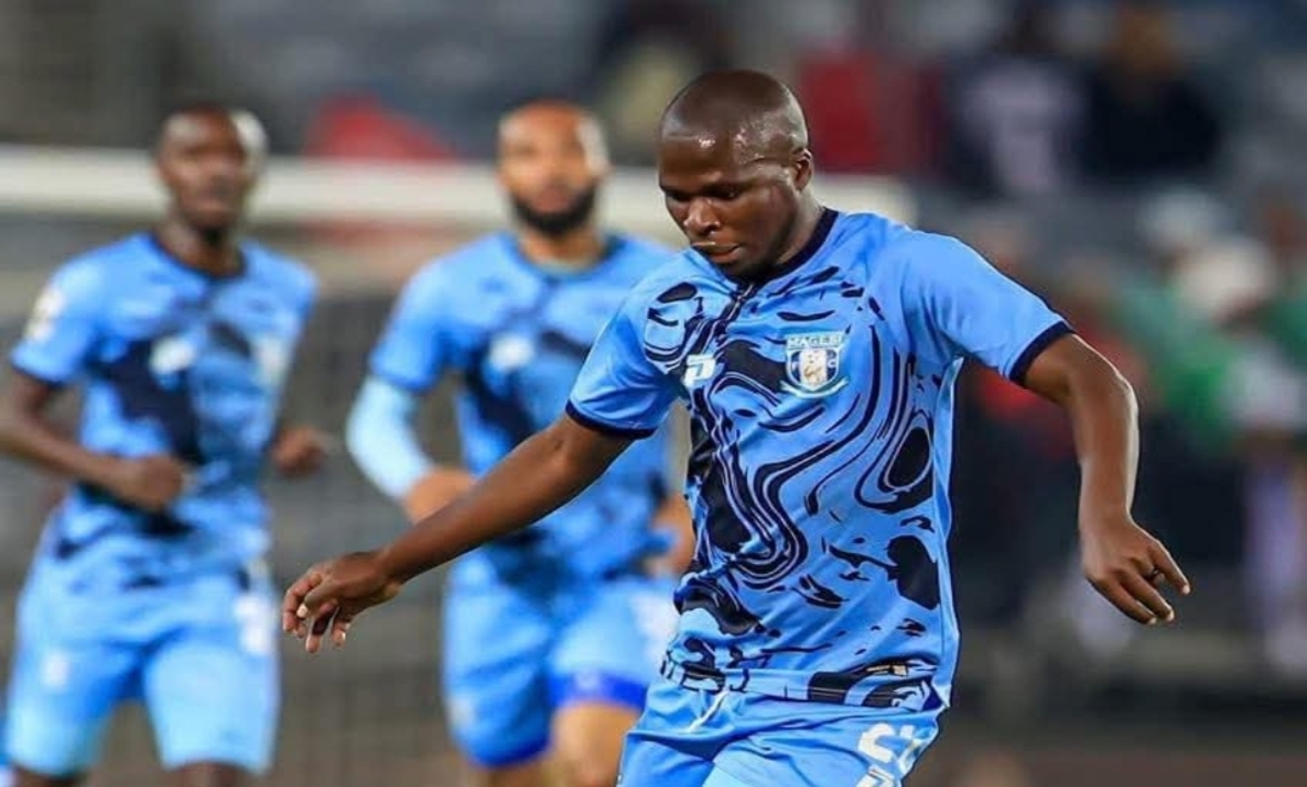 Edmore Chirambadare in action for Magesi FC