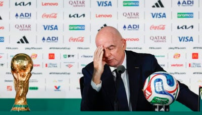 FIFA president Gianni Infantino at the 2026 World Cup