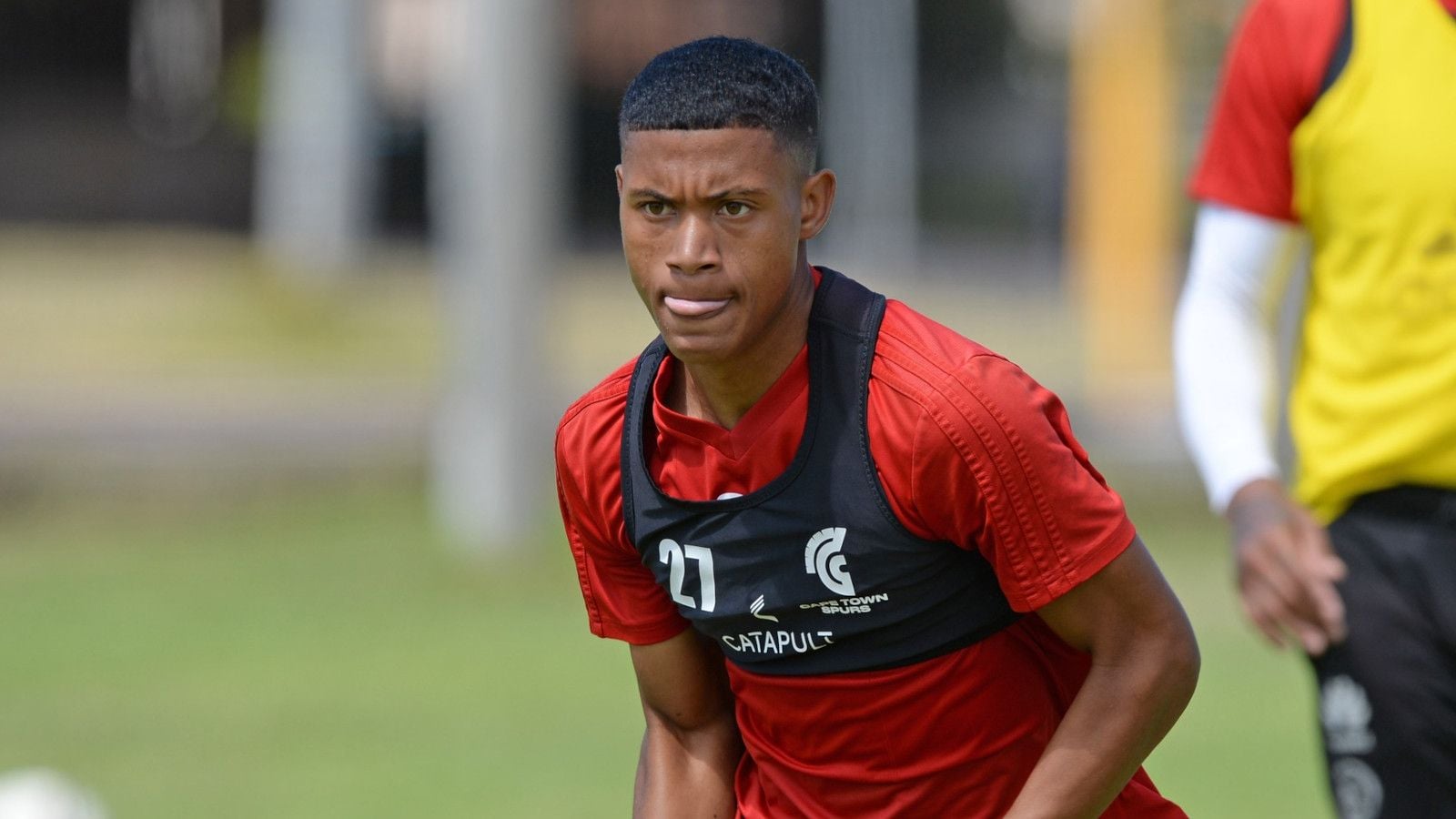 Faiz Abrahams at training