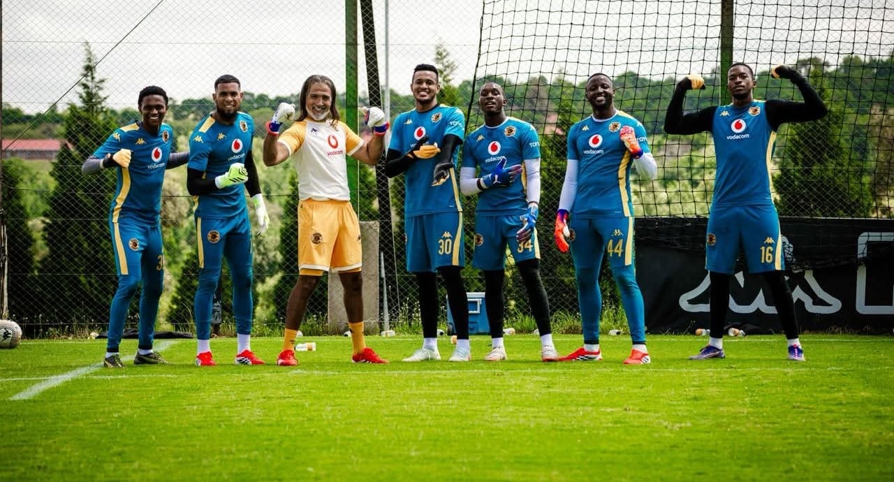 Fiacre Ntwari with Kaizer Chiefs